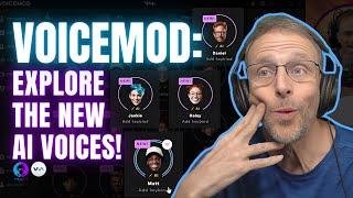 EXPLORE the NEW AI Voices: VoiceMod App Unveiled!