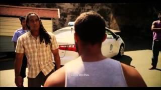 Falcon Rising (2014) Fight Scene - Lateef Crowder Dos Santos