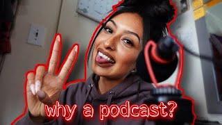 I STARTED A PODCAST !! Intro to Lis Talks Vibes Podcast Ep. 1