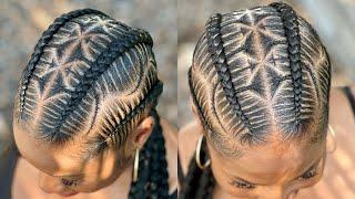 4 stitch braids design