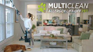 BISSELL® MultiClean™ Allergen Lift-Off® Pet Feature Overview