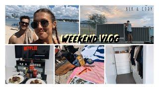 WEEKEND IN OUR LIFE VLOG - Ikea Trips, Buying a Fence, Bezzies & a Beach Day! // Bek & Cody