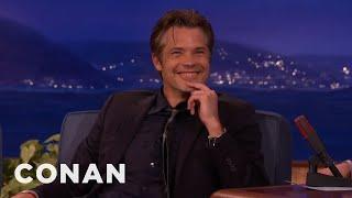 Timothy Olyphant Outs The One D-Bag On "Justified" | CONAN on TBS