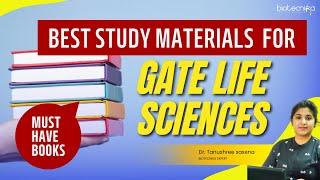 Best Study Materials For GATE Life Sciences You Must Have! #gatelifescience #gateexam