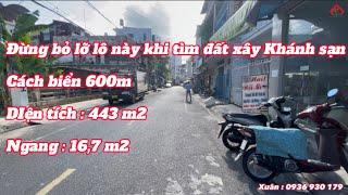 Tập 491 : đất quá đẹp nằm ngay tại TTTP Nha Trang cách biển 500m