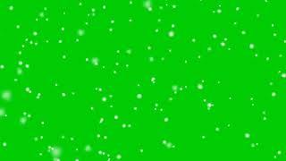 Snow fall green screen