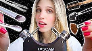 ASMR INTENSE EAR CLEANING Brushing sounds (NO TALKING)