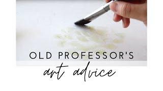 Old Professors Art ADVICE
