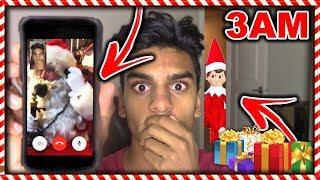 DO NOT FACETIME SANTA CLAUS WHEN SPINNING A FIDGET SPINNER AT 3AM! ELF ON THE SHELF CAME TO MY HOUSE
