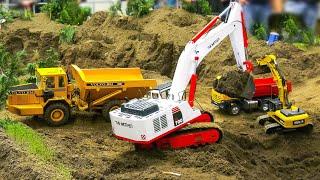 FANTASTIC RC TRUCKS, RC EXCAVATORS, RC TELEHANDLER, RC TRAINS, RC DIGGER LESU ET30H IN ACTION!!