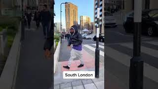 How Londoner Walks On A Zebra Crossing #shorts