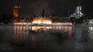 London | Rain Sounds For Sleeping | Virtual Window For Sleep or Study | 8Hrs