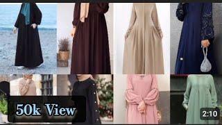 Modren Abaya Designs | New Simple Abaya Design || Open Unique Abayas