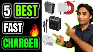 TOP 5 Best Fast Charger 2023Best Charger for Android , Best mobile charger