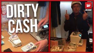 'Out of sight' EncroChat dealer sings to camera while surrounded by dirty cash