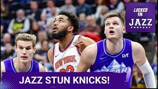 POSTCAST -Walker Kessler's defense transforms Utah Jazz's game against the Knicks