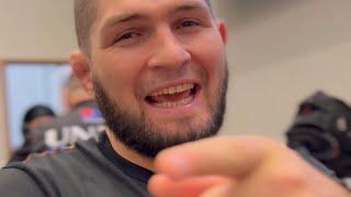 Khabib talks UFC Abu Dhabi “who cares what Charles Oliveira wants?”