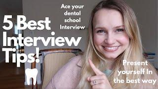 5 BEST Dental School Interview Tips! // foreign-trained dentits