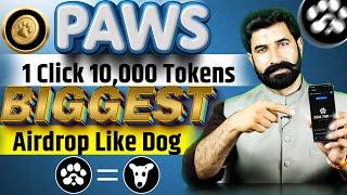 Paws Airdrop  Paws Coin Update | Paws Tokens Crypto Mining Bot | Crypto Mining App News | Albarizon