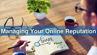 3. Managing Your Online Reputation - European Commission Live Event
