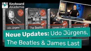 Neue Updates: Udo Jürgens, The Beatles & James Last Registrierungen für weitere Keyboards erhältlich