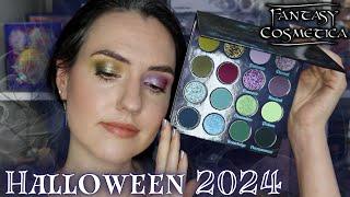 Fantasy Cosmetica Harvest of Souls Collection Halloween 2024 | Swatches, 2 Looks + Review!