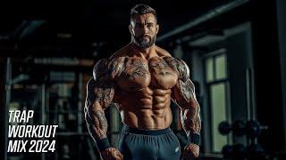 WORKOUT MOTIVATION MUSIC MIX 2024  POWERFUL HIPHOP TRAP & BASS  GYM WORKOUT MUSIC