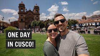 THIS is our favorite city in PERU!  (One day in CUSCO)