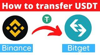 How to Transfer USDT from Binance to Bitget on Mobile? Binance se Bitget me USDT Kaise Transfer Kare