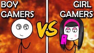 Girl Gamers VS Boy Gamers