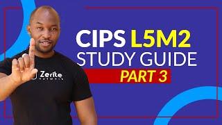 CIPS L5M2 managing supply chain risks Study guide part 3