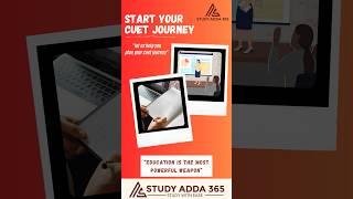 Start Your Journey With India Best Institute Study Adda 365 For CUET 2024#cuet #cuet2024