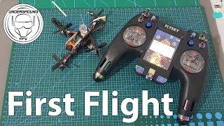 UndergroundFPV Nirvana - FS-IA8X Binding & Maiden Flight