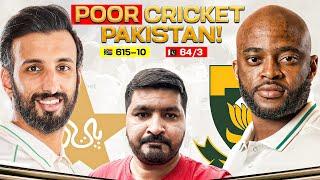 South Africa  615/10 Pakistan  64/3 | Poor Bowling from Pakistan | Shan Masood | Cricket |