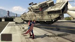 GTA 5 Homelander Destroyed Military