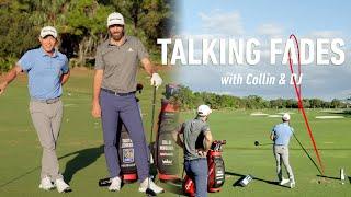 Dustin Johnson & Collin Morikawa Talking Fades | TaylorMade Golf