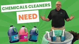 3 Chemicals You NEED on Your Cleaning Cart