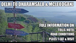 Delhi to Dharamshala and mcleod ganj road trip | Delhi to mcleod ganj | Delhi to dharamshala | hotel