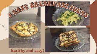 EASY BREAKFAST IDEAS FOR TEENS| healthy snack recipes for school| Fariha S 