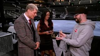 AEW Stars meet their Action Figures