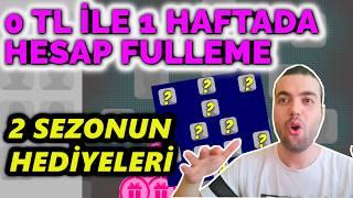 0 TL İLE 1 HAFTADA HESAP FULLEME 2 SEZONUN HEDİYELERİYLE SIFIRDAN KADRO (eFootball 2025 Mobile)