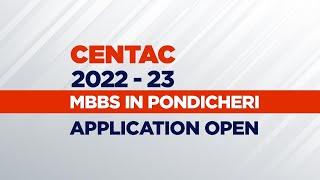 How to apply Centac Puducherry| Centac application| Neet counselling in pondicherry| Saife Valappra