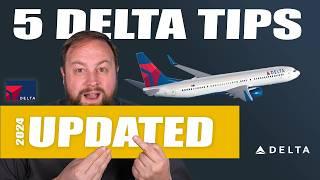 5 Tips For Flying Delta Airlines (DO NOT MISS THIS)