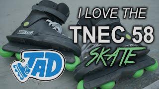 I LOVE THE TNEC 58 SKATE JADRollerVlog Rollerblading