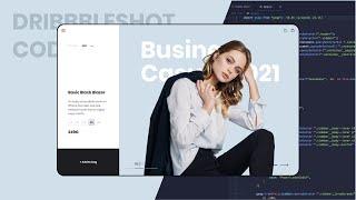 From Dribbble to Code #1