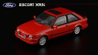 Cool hatch Ford Escort XR3i Mk IV • Vanguards • 1980s cars in 1:43 scale