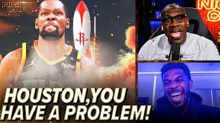 Unc & Iso Joe REACT to KD TRADED to the Rockets! Does HOUSTON have a PROBLEM? | Nightcap