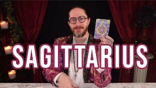 SAGITTARIUS - "I HAVE SOMETHING SERIOUS TO TELL YOU! BETTER SIT DOWN!" TAROT READING ASMR