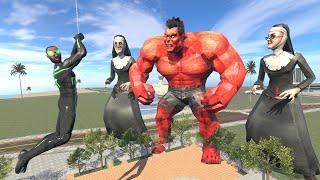 Franklin Become Black Spiderman to Kill Hulk in Indian Bike Driving 3D