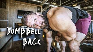 Dumbbell Back Workout At Home - (Light Weight = BIG GAINS!!)